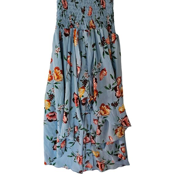 Speechless Girls Smocked Bodice Build in Shorts Hi Low Dress Size 12 - Picture 4 of 12